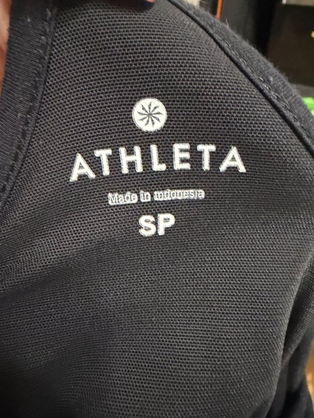 Athleta Black Racerback Maxi Dress With Tie Waist SP Size Lyocell Blend - Picture 5 of 6